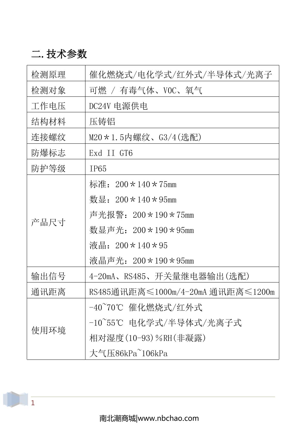 DuoRui DR-600/LEL digital display Gas examination DetectorManual page 3