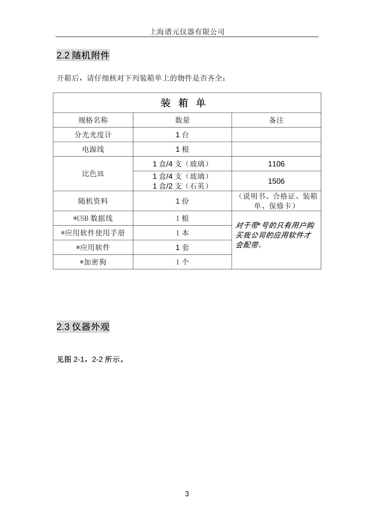 laspec Alpha-1506 Ultraviolet-visible spectrophoto-meterManual page 6