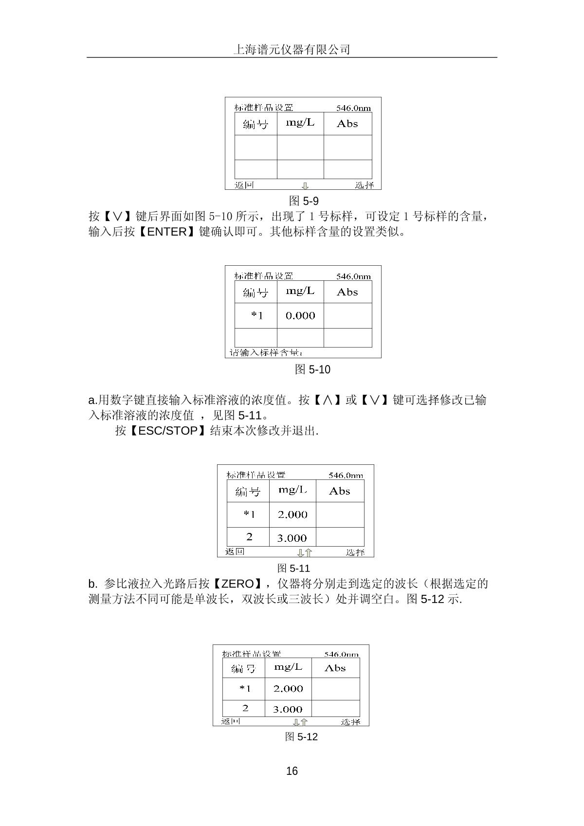 laspec Alpha-1506 Ultraviolet-visible spectrophoto-meterManual page 19