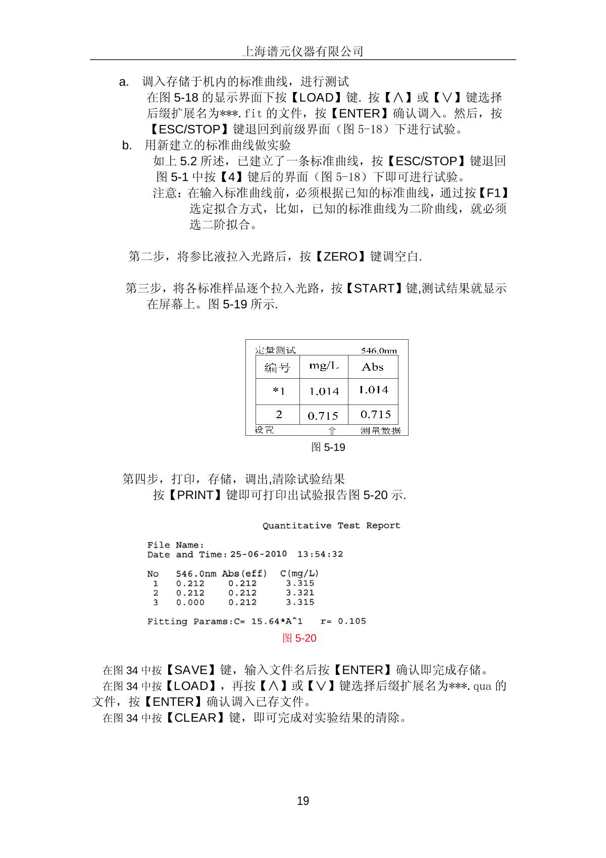laspec Alpha-1506 Ultraviolet-visible spectrophoto-meterManual page 22