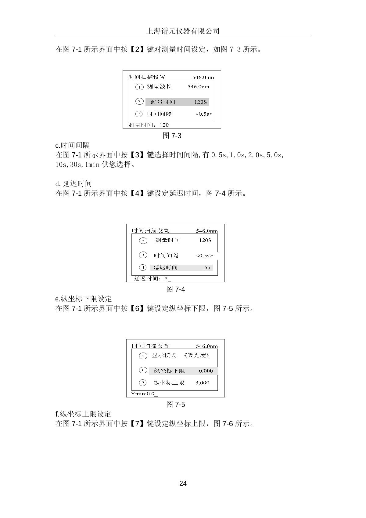 laspec Alpha-1506 Ultraviolet-visible spectrophoto-meterManual page 27