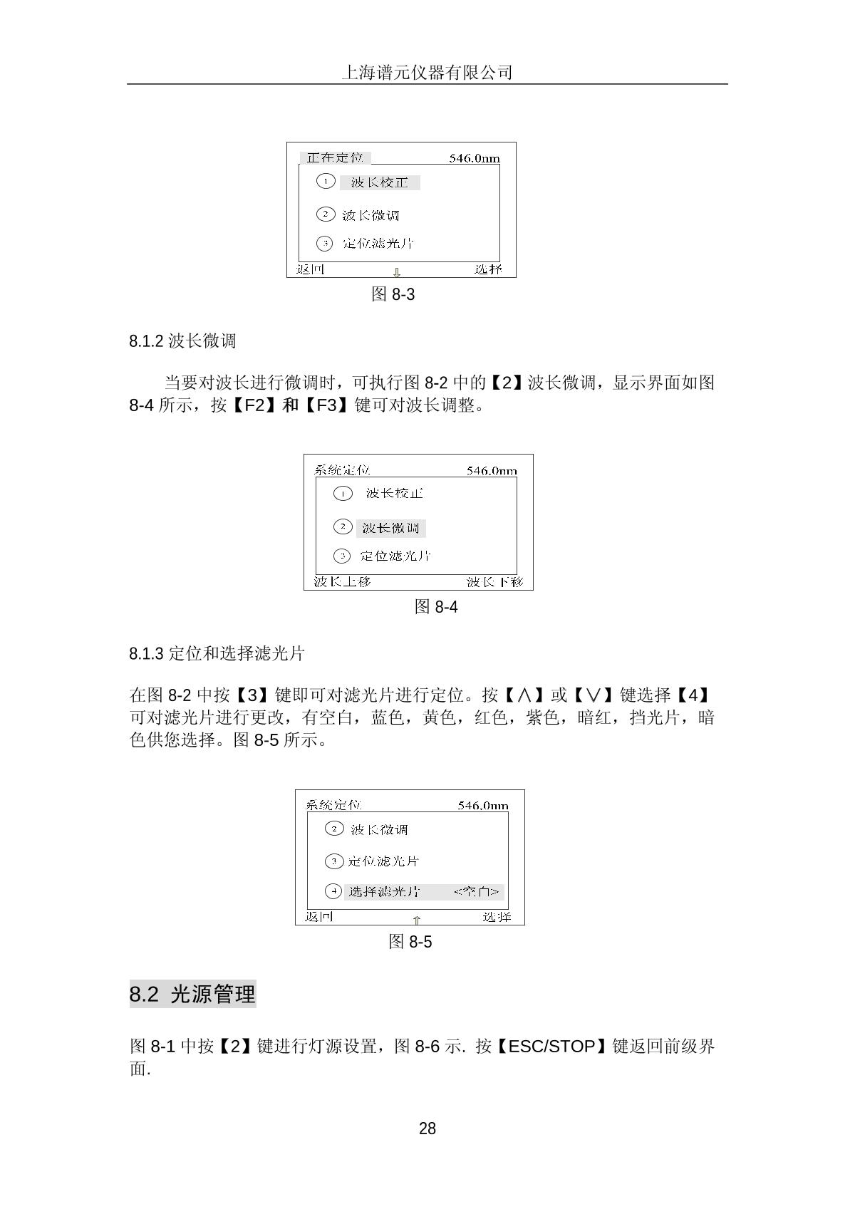 laspec Alpha-1506 Ultraviolet-visible spectrophoto-meterManual page 31
