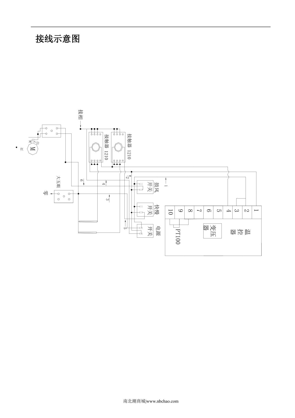 Kenton XCT-1AS + independent temperature limiter Blast high temperature Drying OvenManual page 4