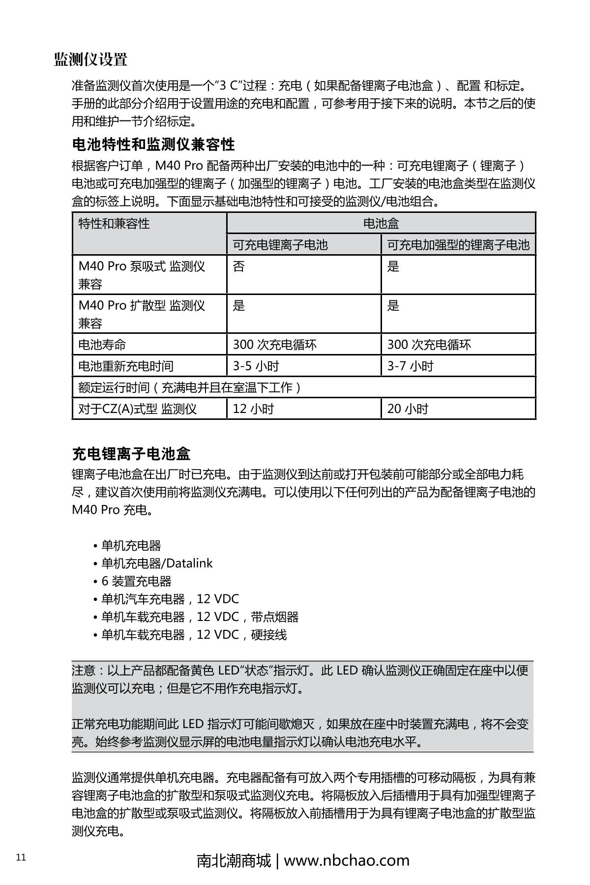 INDUSTRIAL SCIENTIFIC M40PRO(LEL/H2S/CO/O2) Gas Detector with pump suctionManual page 16