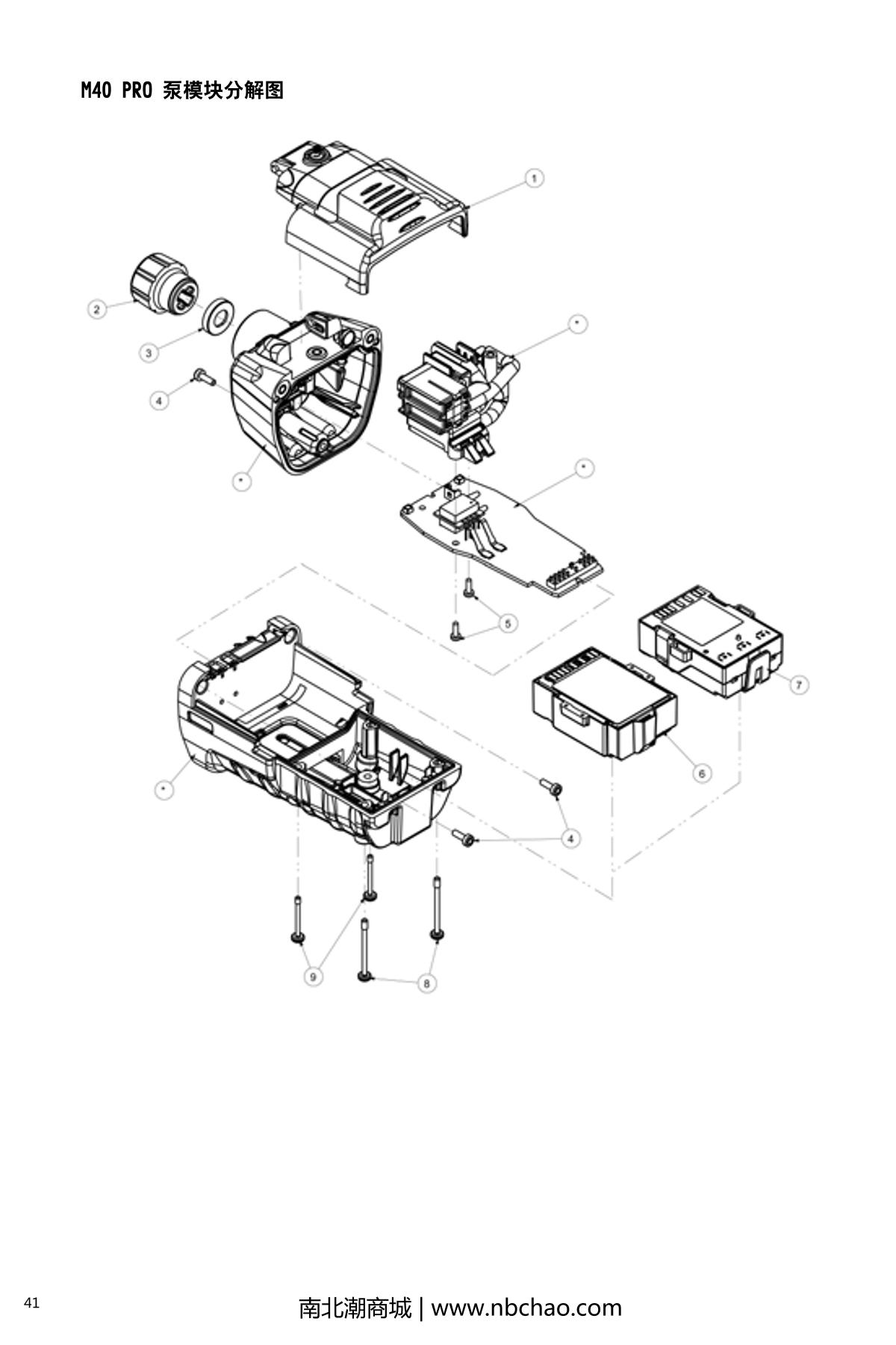 INDUSTRIAL SCIENTIFIC M40PRO(LEL/H2S/CO/O2) Gas Detector with pump suctionManual page 46