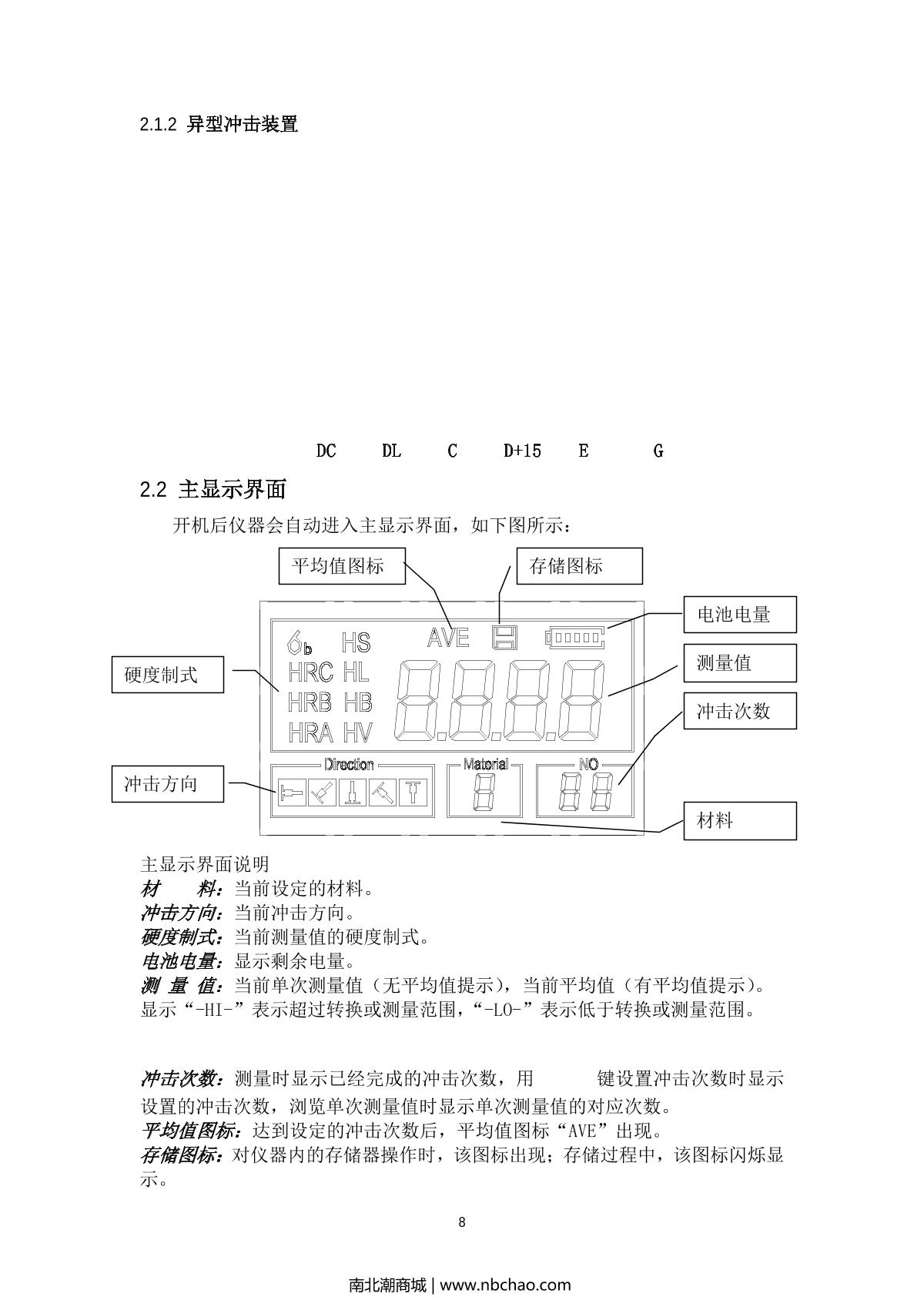 PhaseII PHT-1700 Leeb Hardness TesterManual page 8