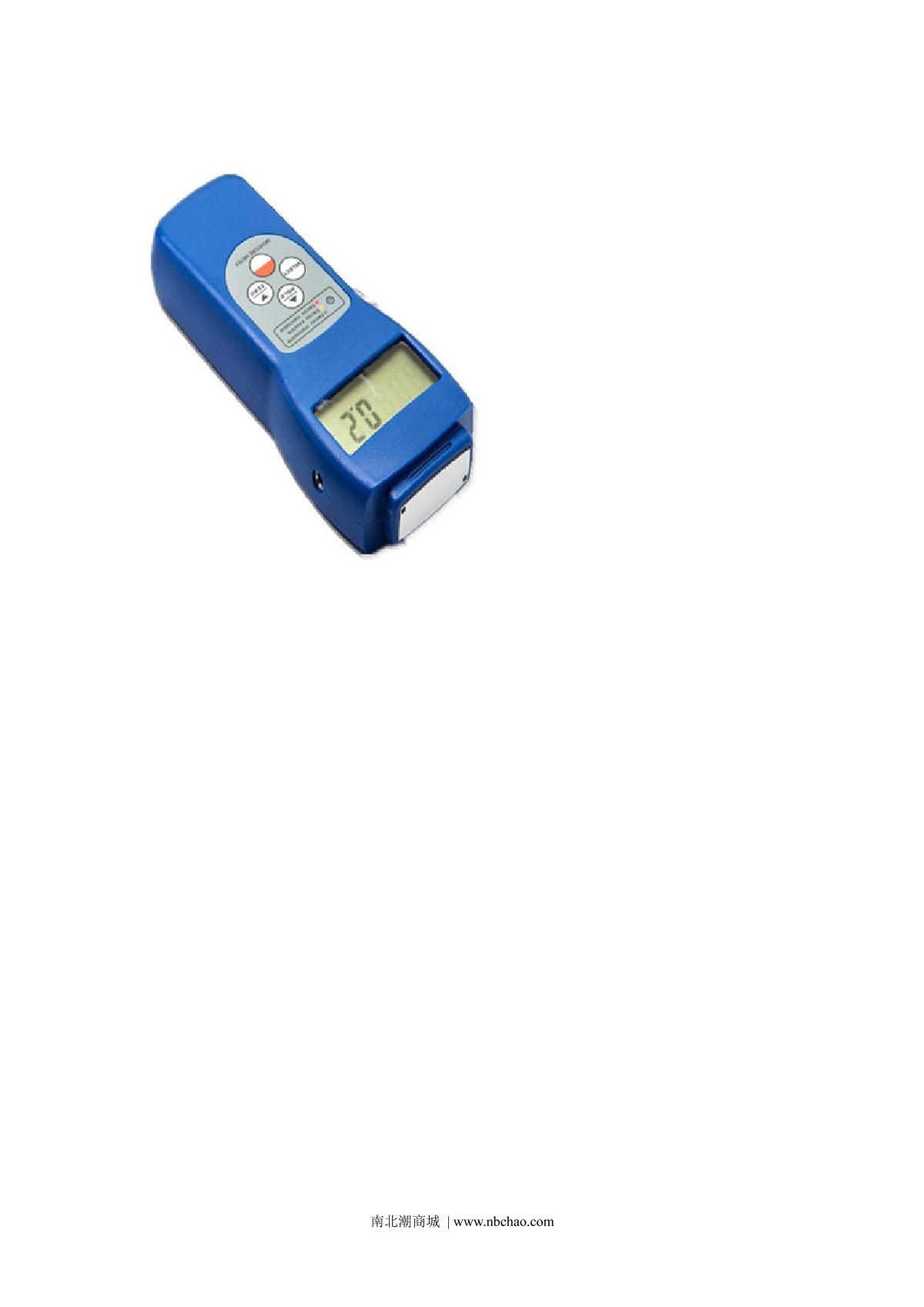 HBO SF-S Multifunctional Moisture Meter brochure page 2