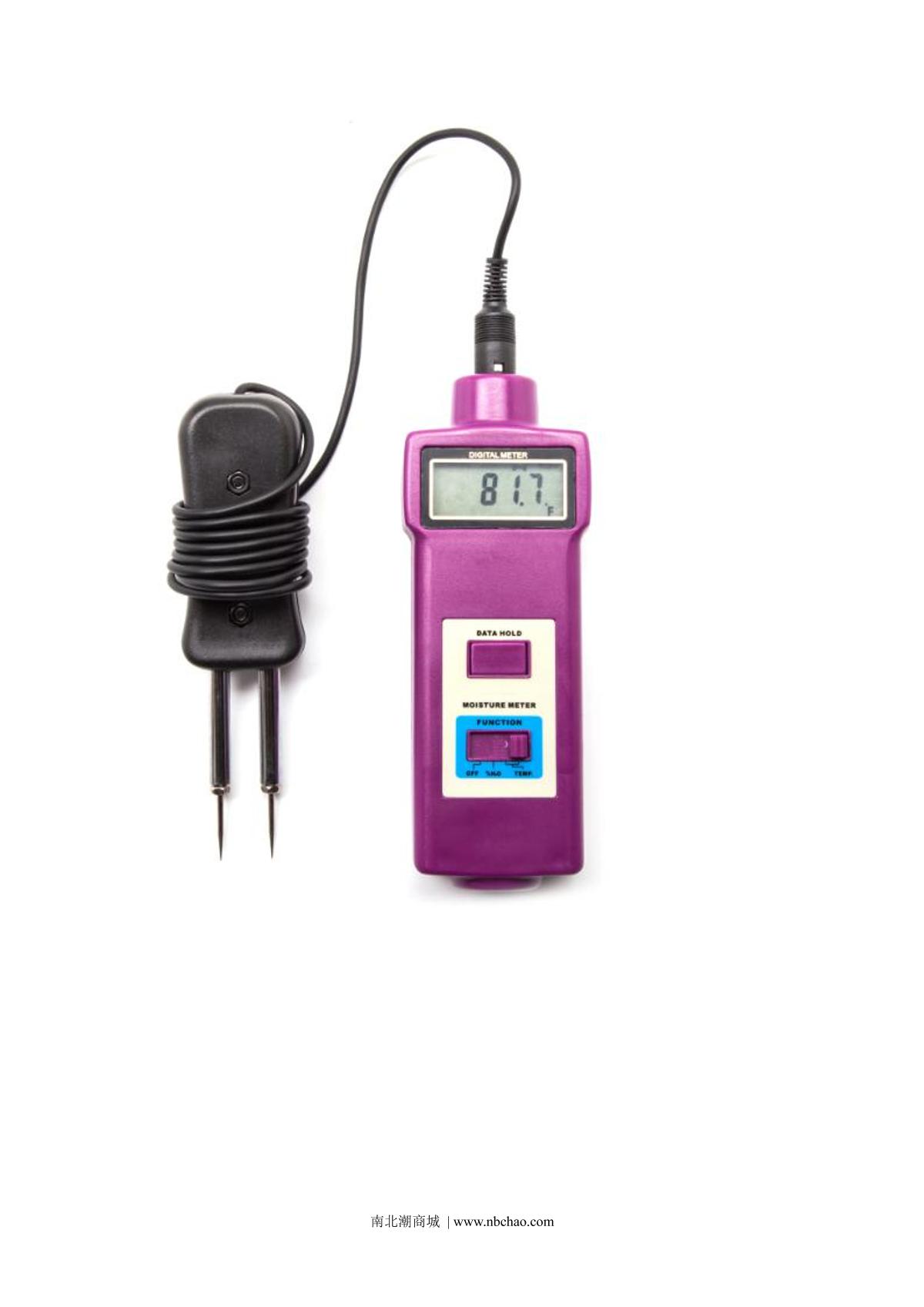 HBO SF-A Wood Moisture Meter (needle type) brochure page 2