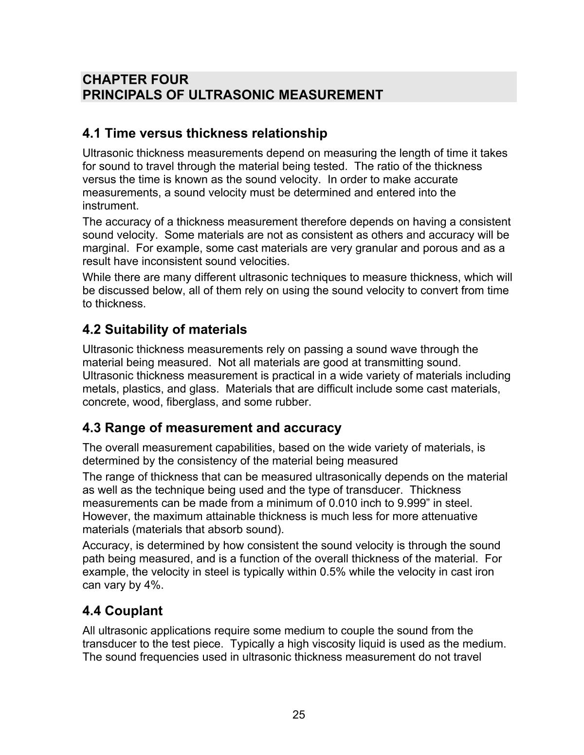 DAKOTA MVX Ultrasonic Thickness GaugeManual page 31