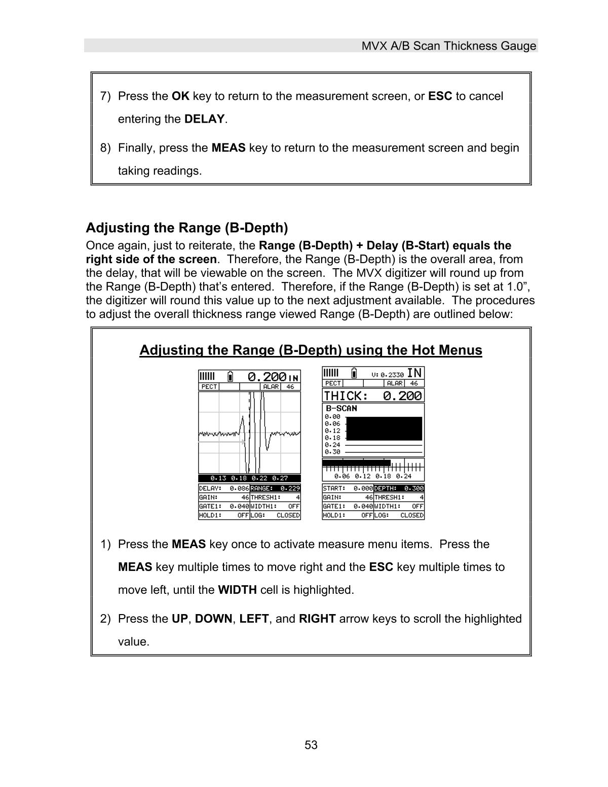 DAKOTA MVX Ultrasonic Thickness GaugeManual page 59