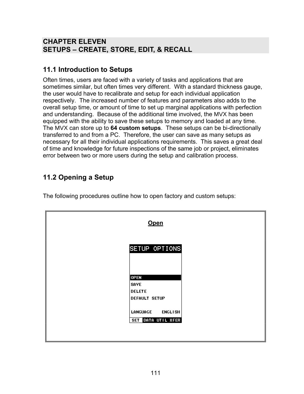 DAKOTA MVX Ultrasonic Thickness GaugeManual page 117