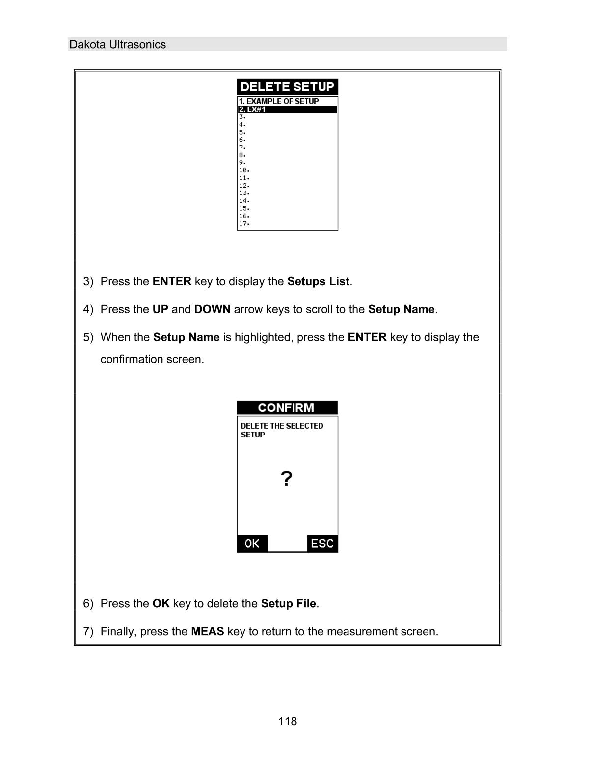 DAKOTA MVX Ultrasonic Thickness GaugeManual page 124