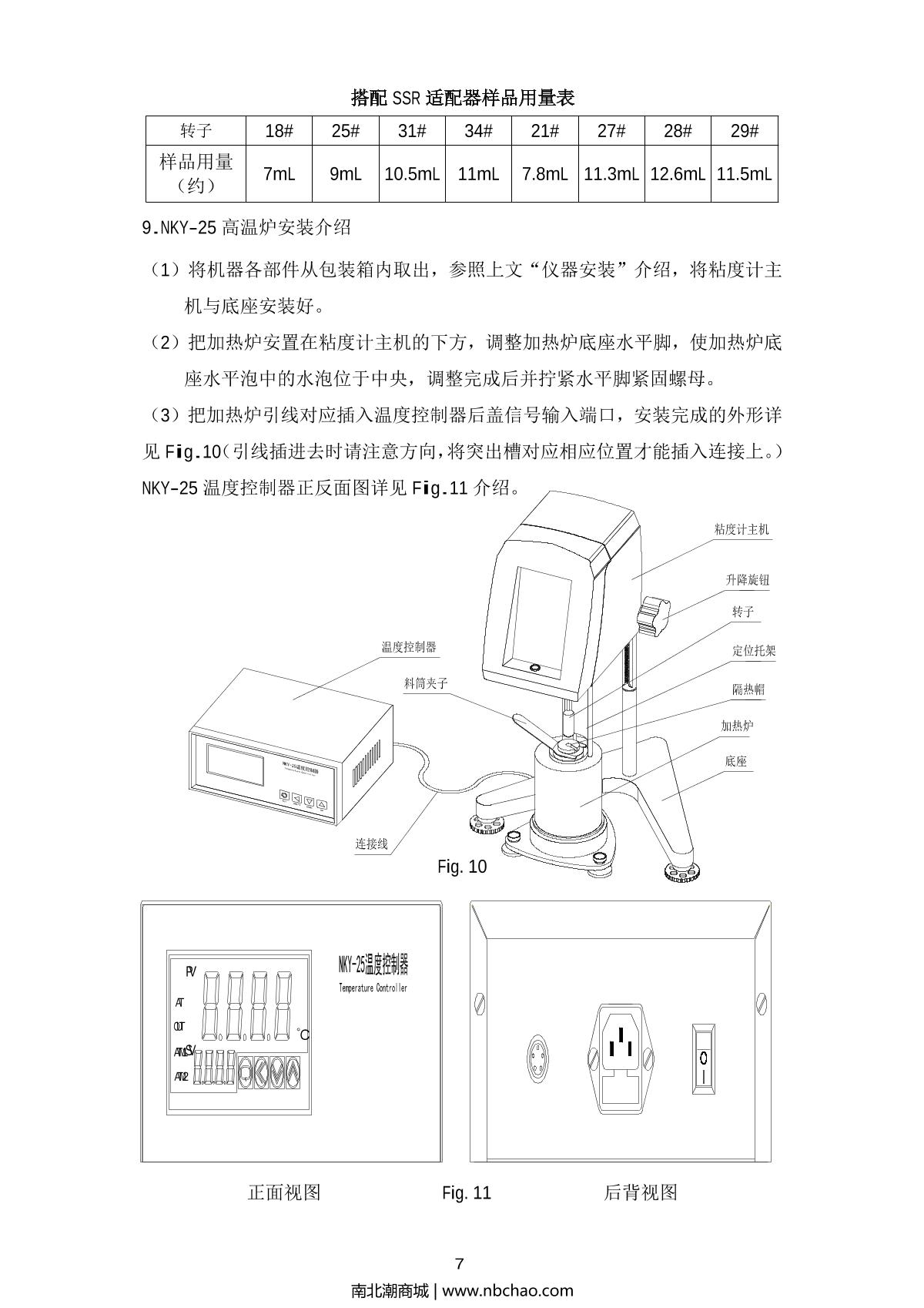 FangRui RV-SSR ViscometerManual page 8