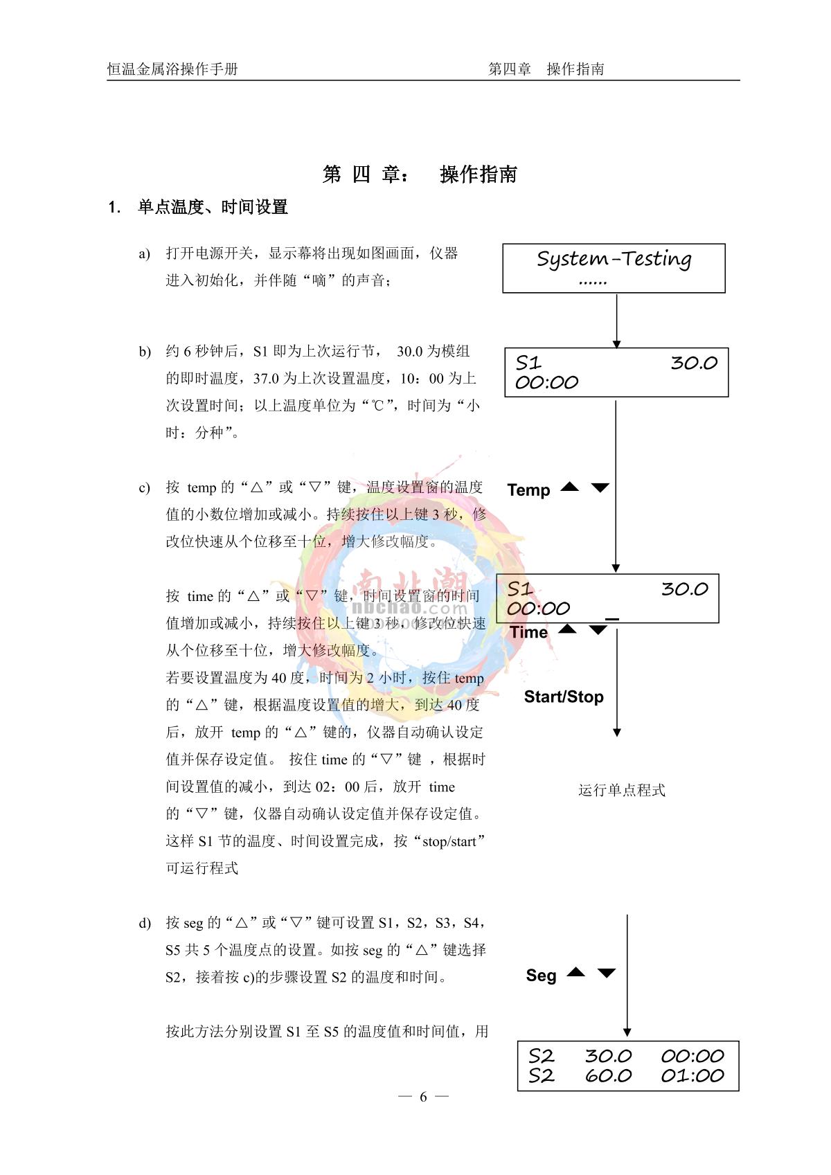 HuXi HX-10F Mini thermostatic metal bathManual page 9