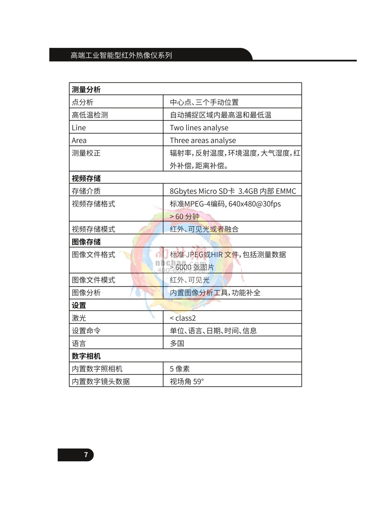 CEM DT-9897Y AI facial recognition Thermal Imaging CameraManual page 8