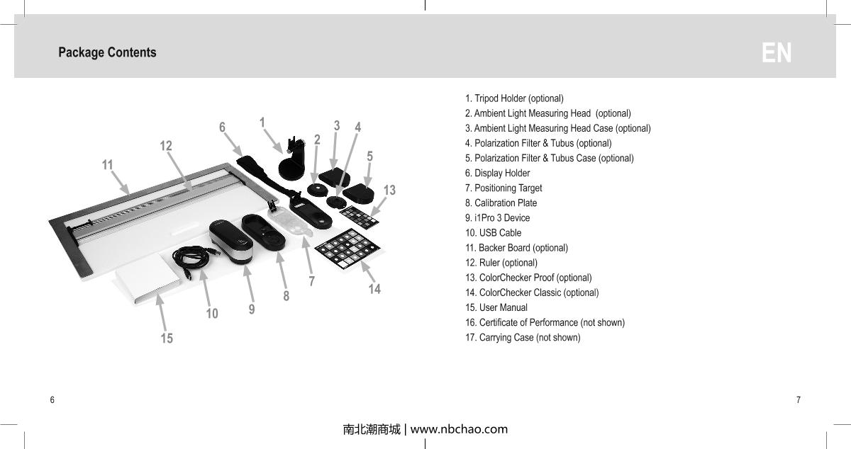 X-rite i1 Basic Pro 3 CalibratorManual page 4