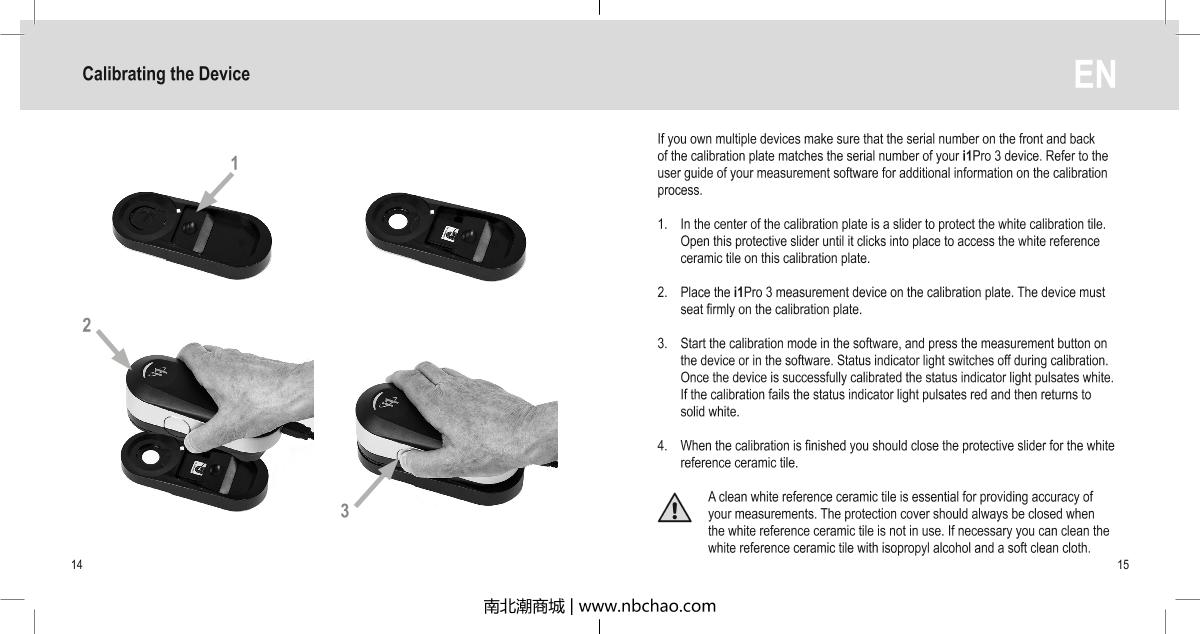 X-rite i1 Basic Pro 3 CalibratorManual page 8