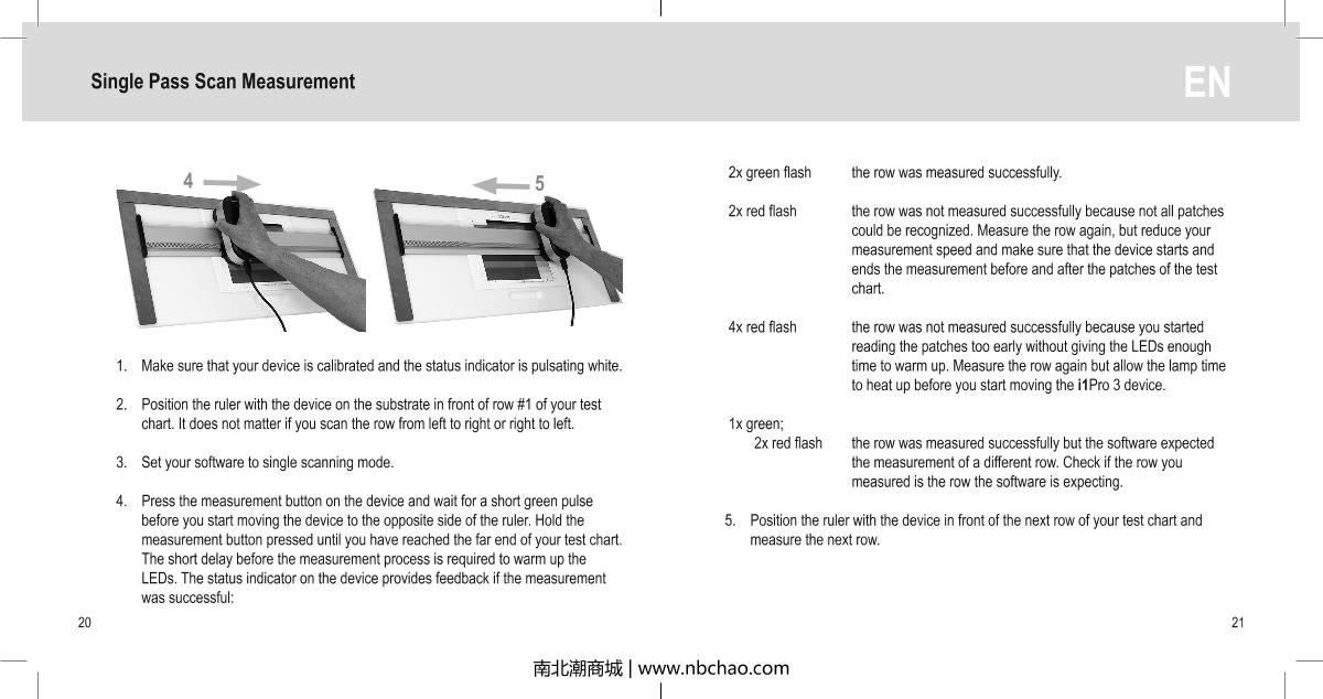 X-rite i1 Basic Pro 3 CalibratorManual page 11