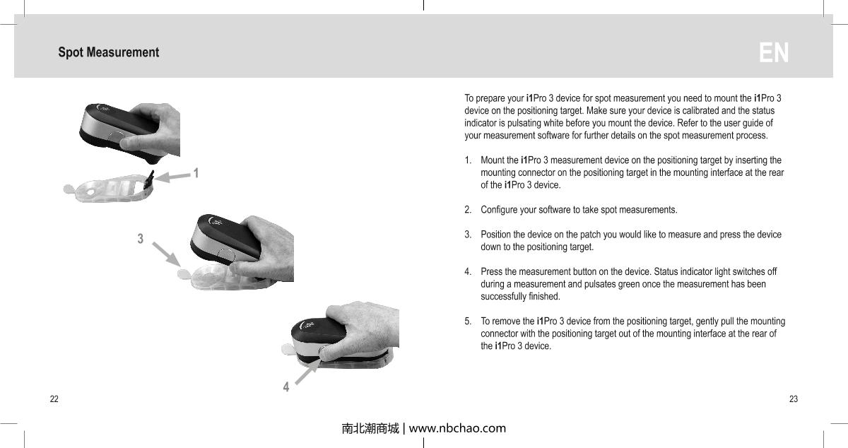 X-rite i1 Basic Pro 3 CalibratorManual page 12