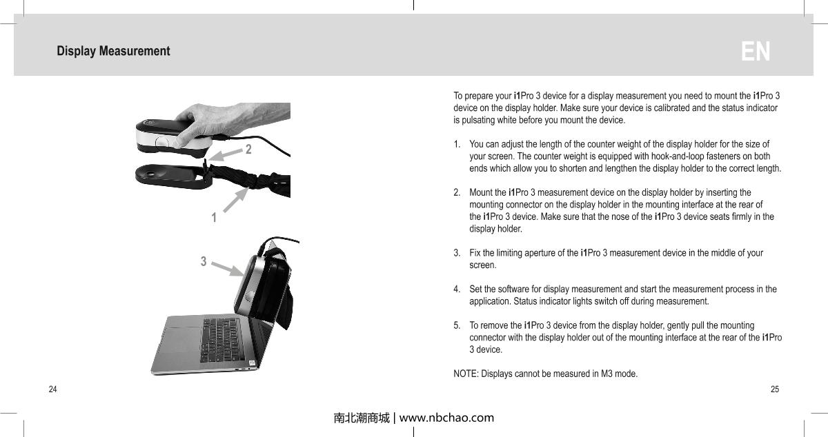 X-rite i1 Basic Pro 3 CalibratorManual page 13