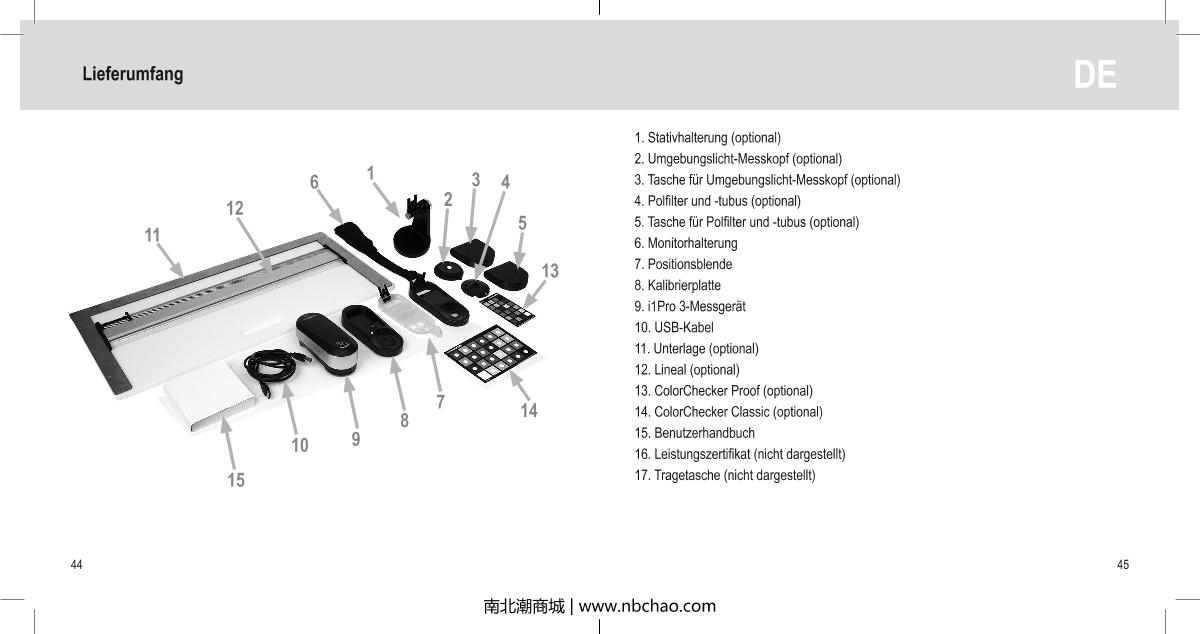 X-rite i1 Basic Pro 3 CalibratorManual page 23