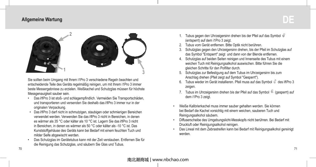 X-rite i1 Basic Pro 3 CalibratorManual page 36