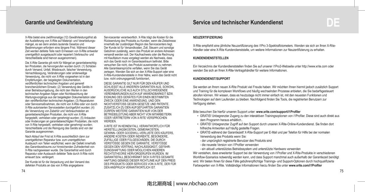 X-rite i1 Basic Pro 3 CalibratorManual page 38