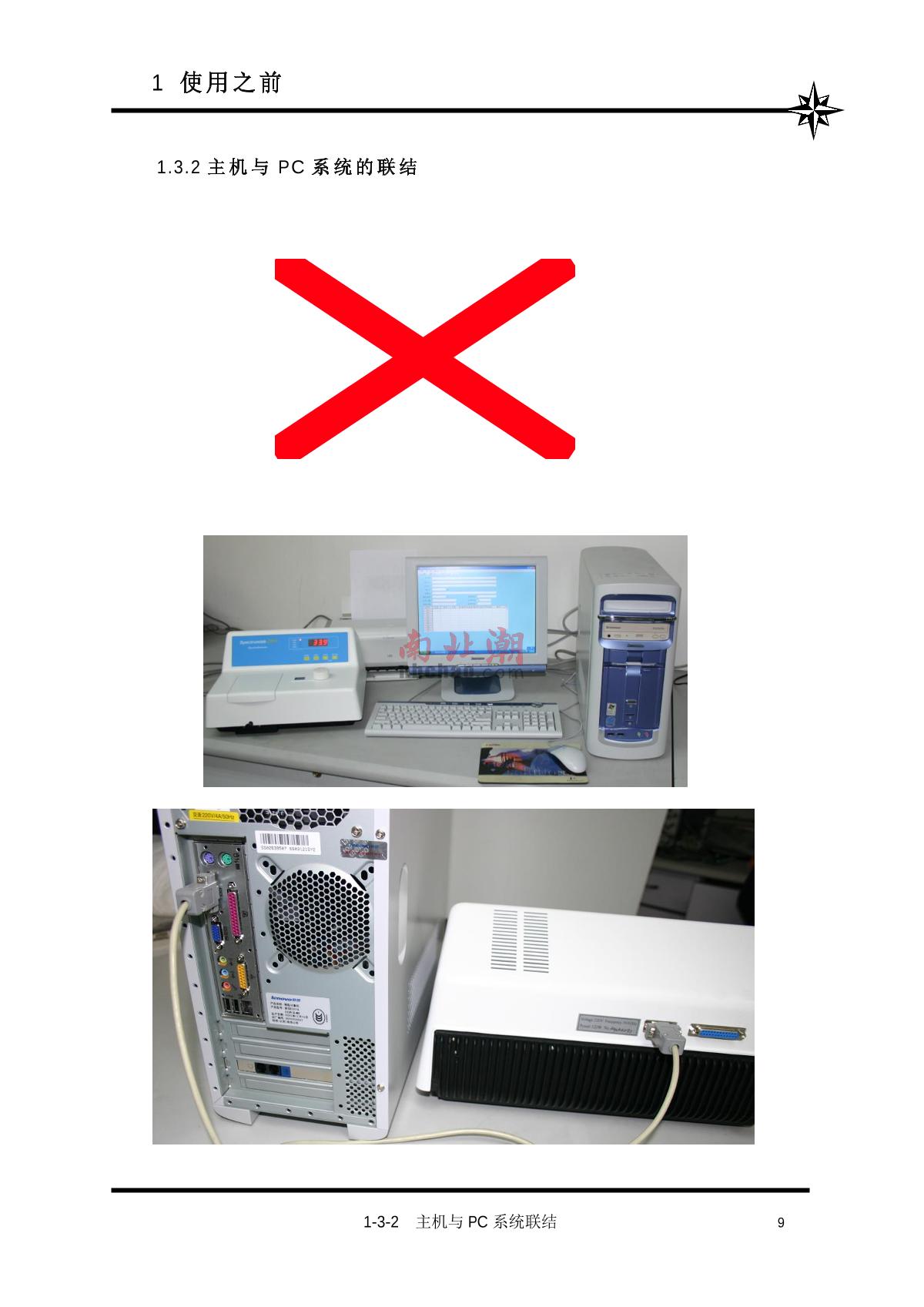 ShangFen 722S Visible Spectrophotometer Manual page 10