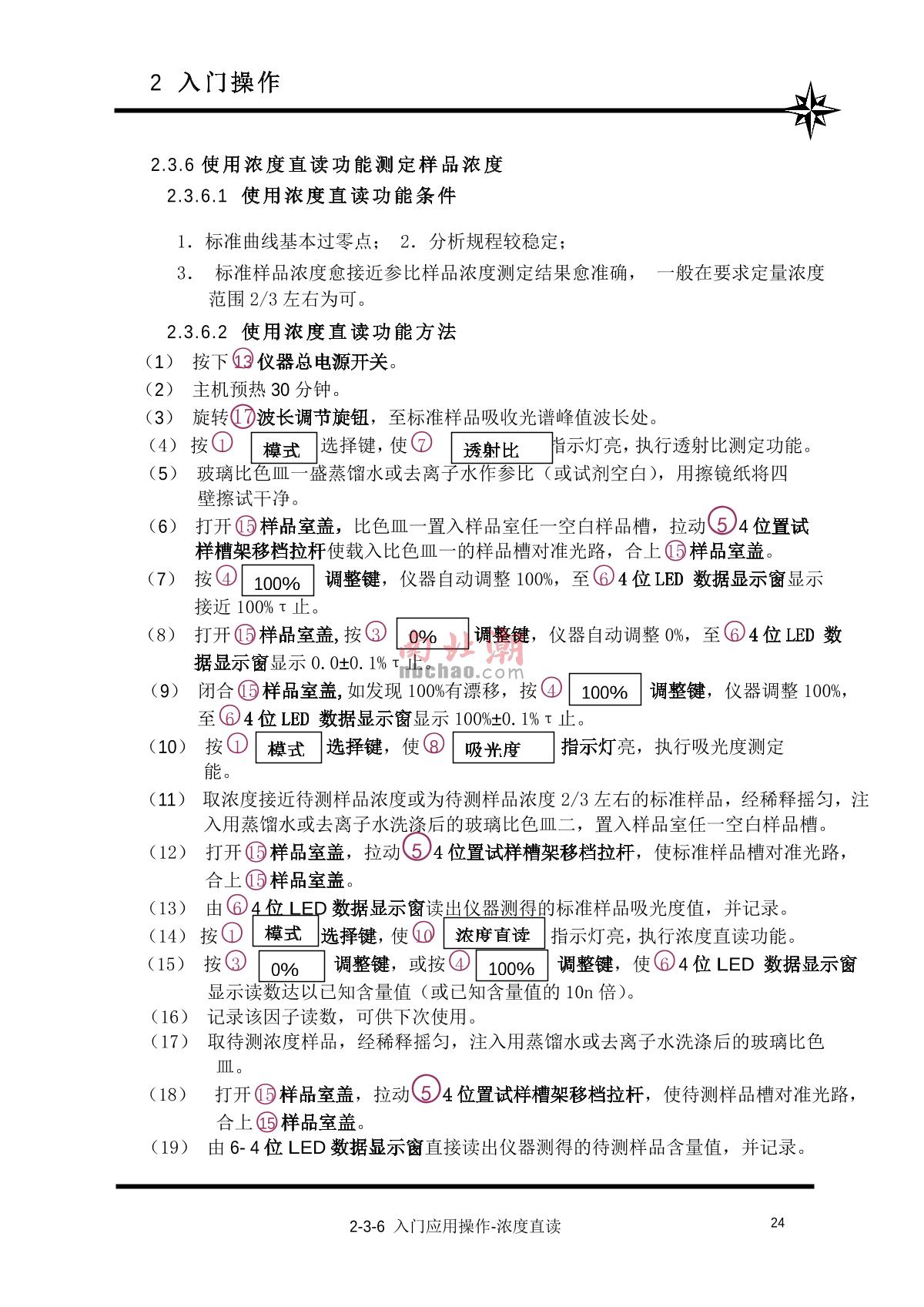 ShangFen 722S Visible Spectrophotometer Manual page 25