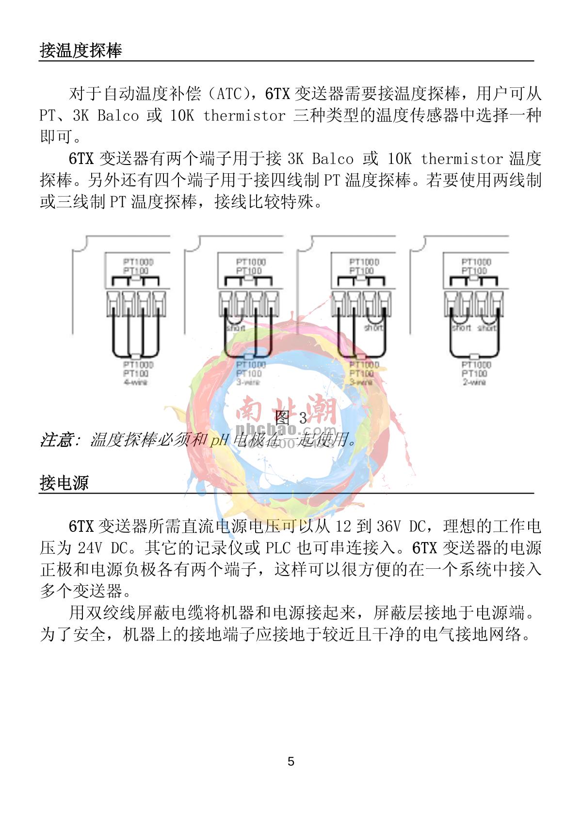 JENCO 6TX pH oxidation reduction transmitterManual page 6