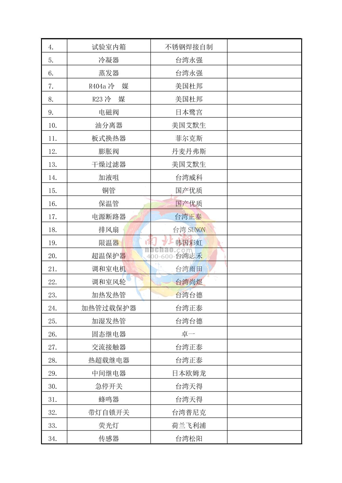 HUDA QD-E708-1000K40-X15 Rapid temperature change Test Chamber brochure page 14
