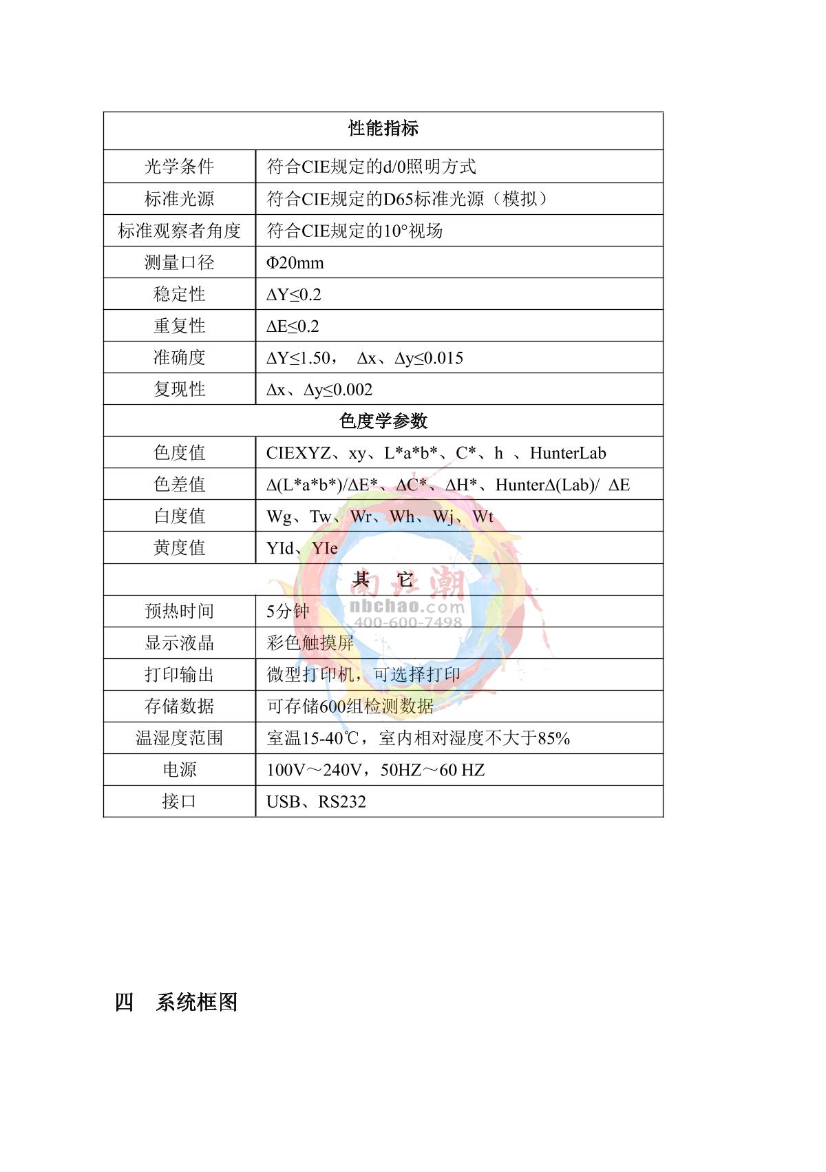 KangGuang SC-100 Automatic ColorimeterManual page 6