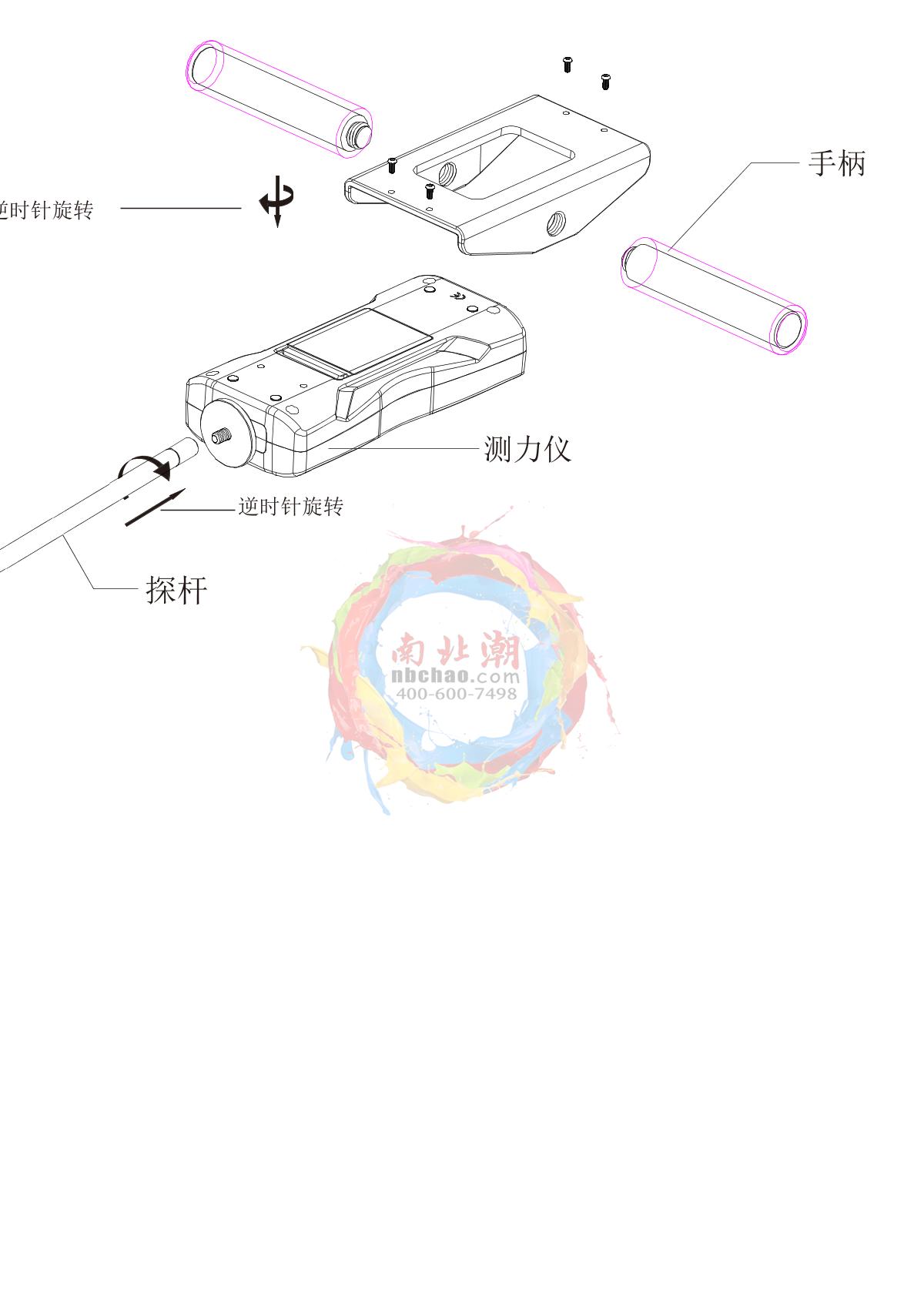 Duban DB25-204TR Soil durometer & soil compactness TesterManual page 4