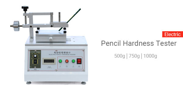 Pencil hardness tester