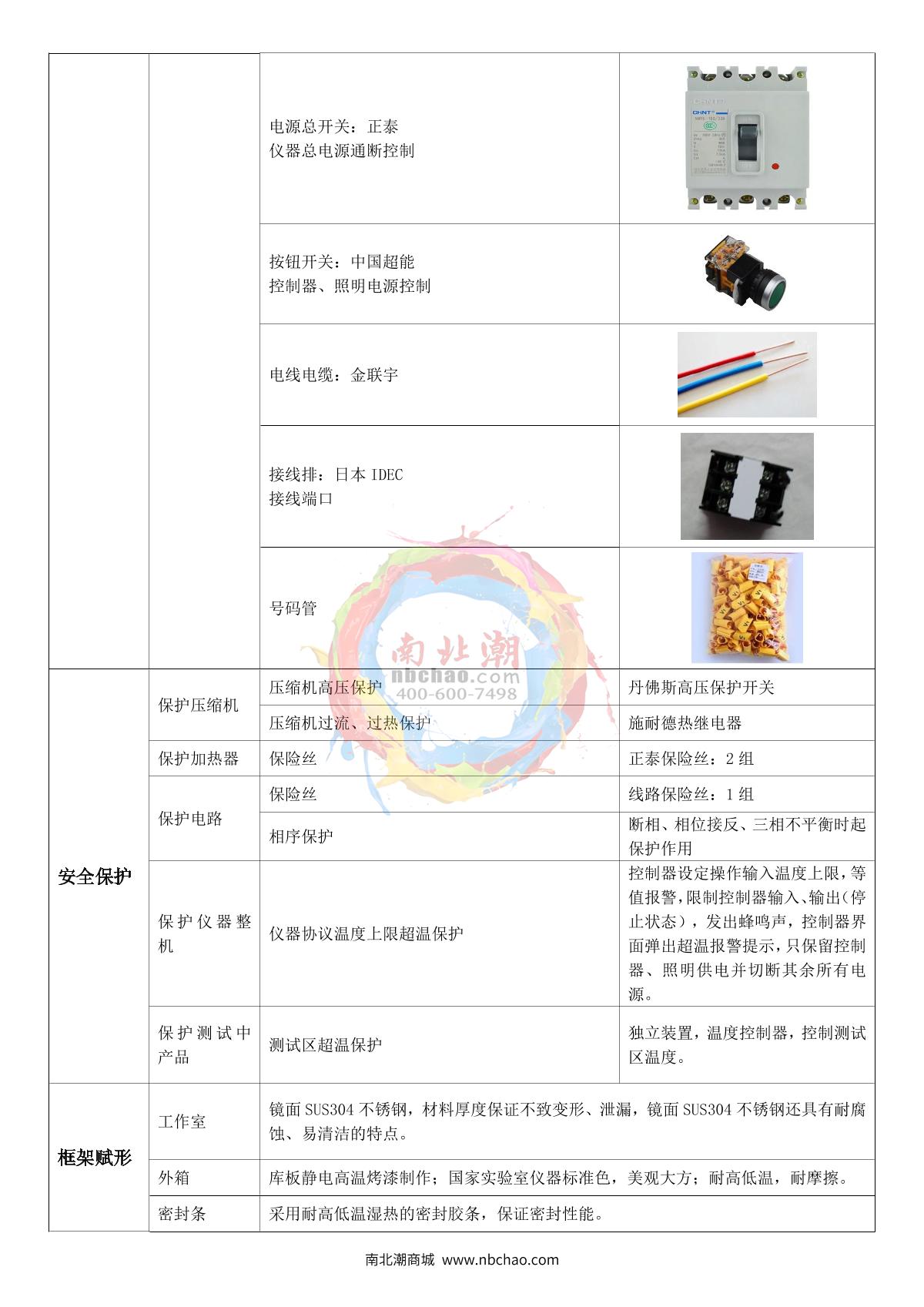 Apkjgroup 3AP-CJ-150B Thermal Shock Test Chamber brochure page 11