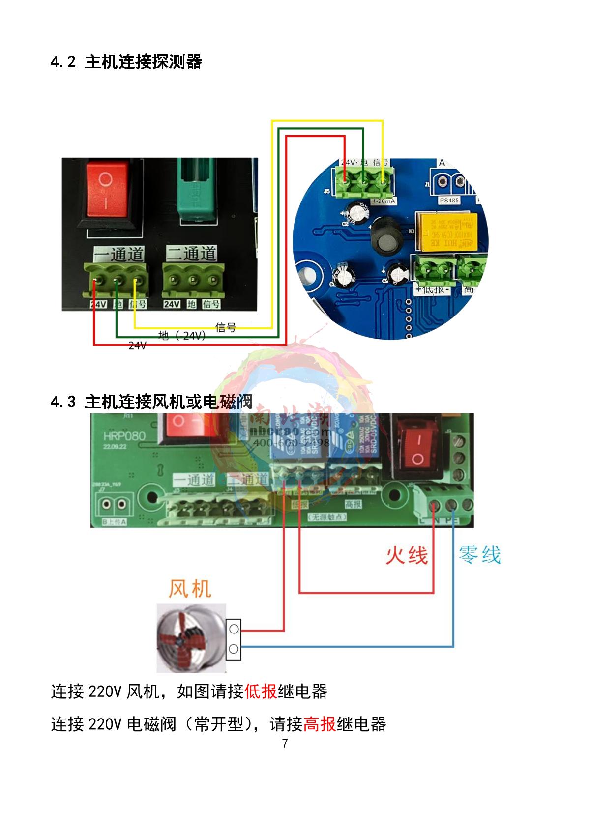 HuiRuiPu HRP-K6000-1 controllerManual page 8