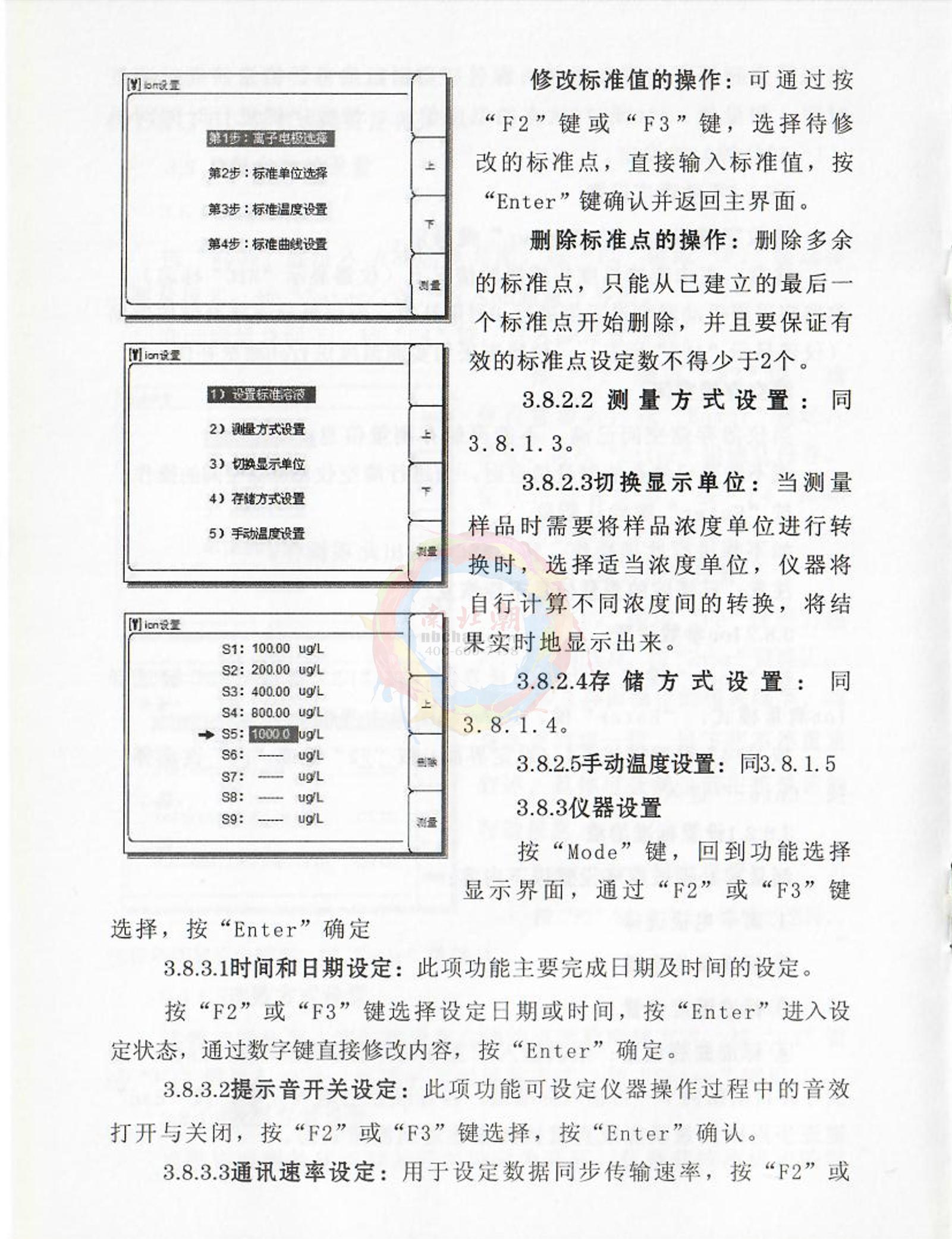 FZchina PXJ-1C+CL High-precision Ion MeterManual page 11