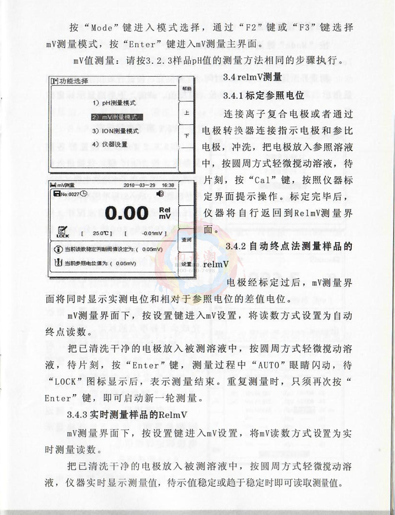 FZchina PXJ-1C+I High-precision Ion MeterManual page 6