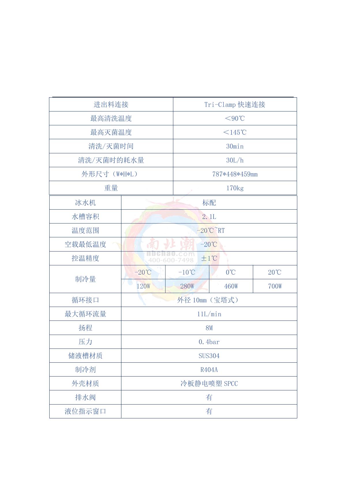 HuXi HR-BASIC30 High Voltage Homogenizer brochure page 3