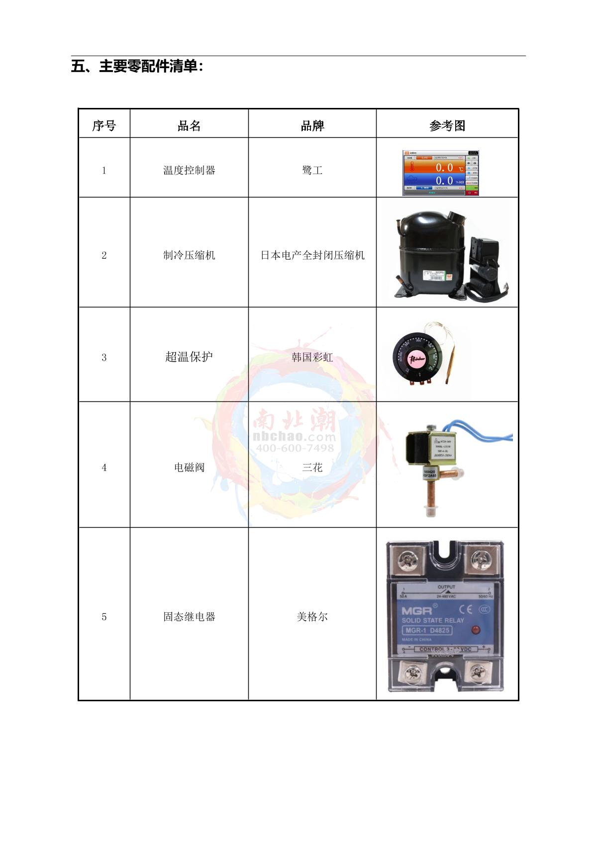 LUGONG ST-50LC Humidity Chamber brochure page 6