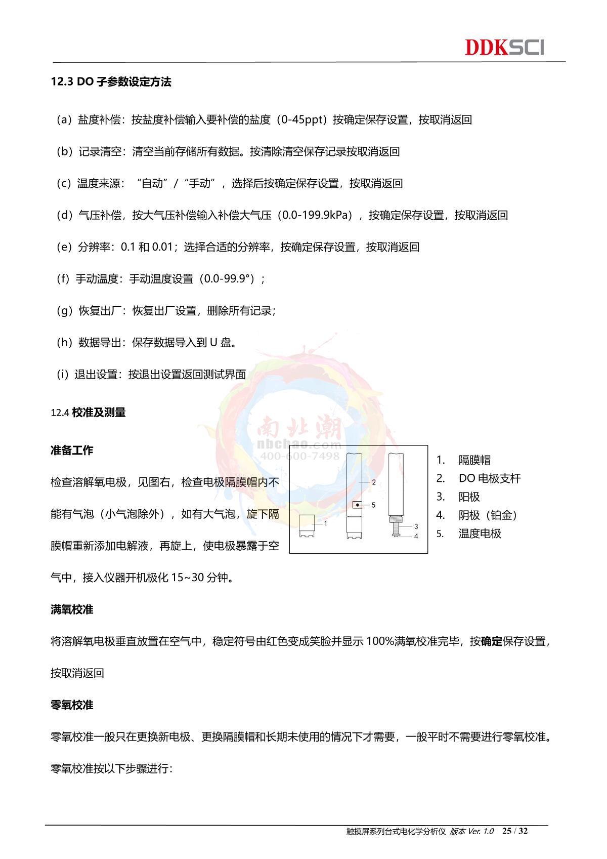 DDKSIC PH100T Laboratory pH MeterManual page 25