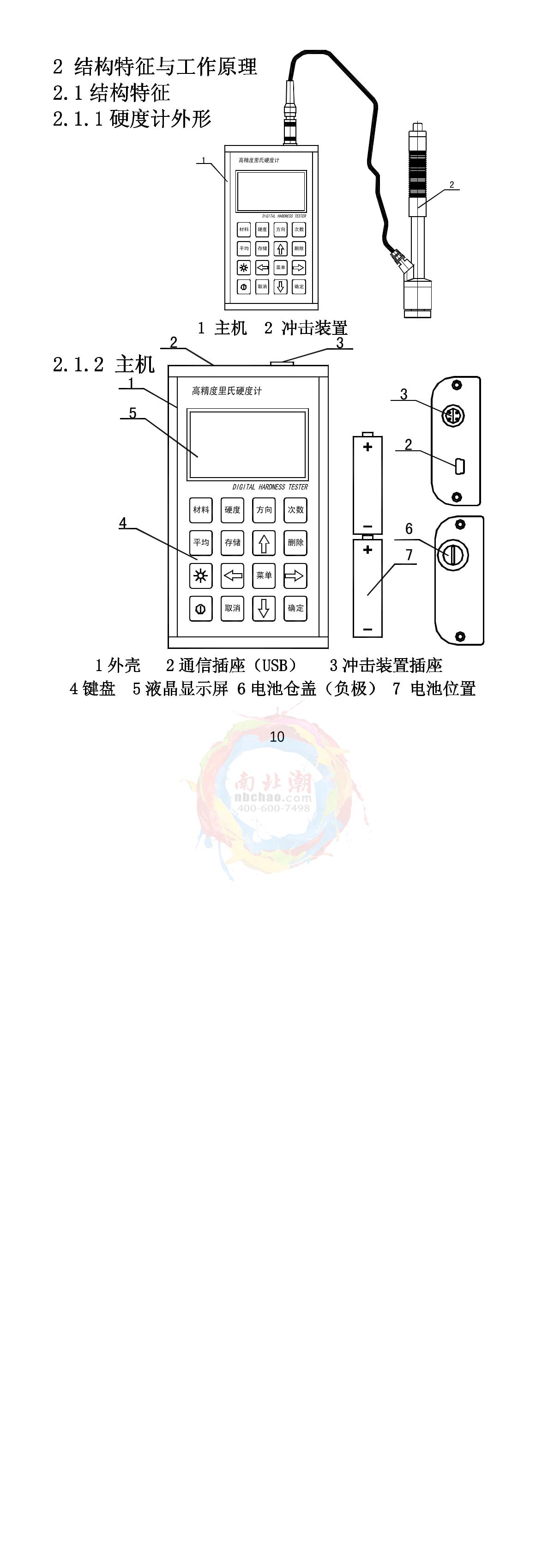 KairDa NDT280 Leeb Hardness TesterManual page 17