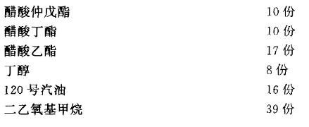 Nitro lacquer thinner is used in a large amount, which often causes harm to the human body. Can a low-toxic thinner be prepared? Picture 1