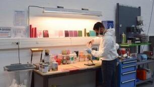 What does the quality inspection of paint include? With picture 1