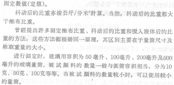 Determination of Pigment Volume with Figure 2