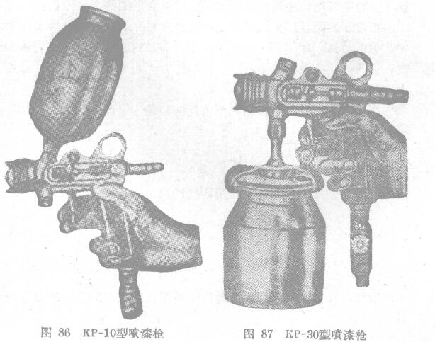 Determination of spray performance of paint materials on surfaces with Figure 1