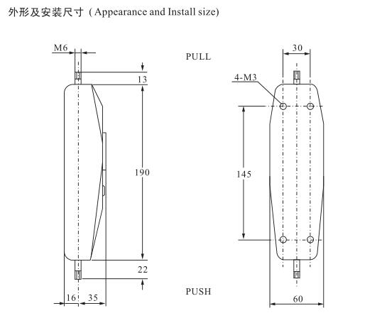 Haibao pointer push-pull gauge manual with picture 5