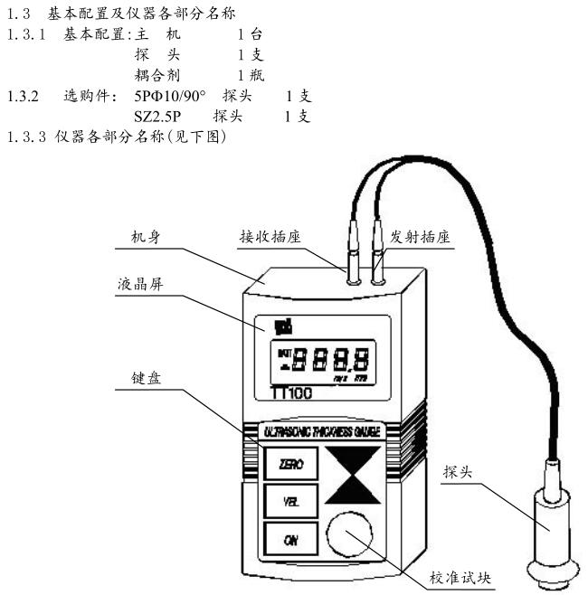 超聲波測厚儀tt100/tt100a型操作應用說明