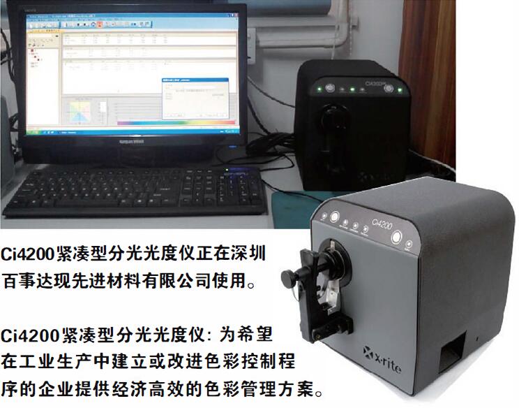 Application diagram of X-Rite Ci4200 Spectrophotometer  in the plastic industry