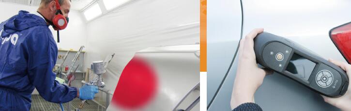 Application of X-Rite in color management of MIPA automotive refinish paint with picture 1